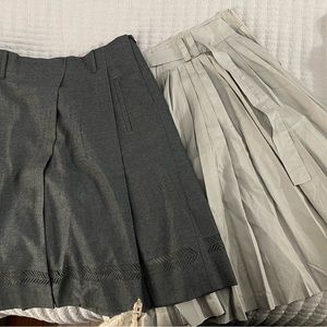 2 skirts